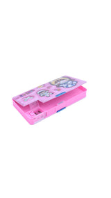 AKDC Double Sided magnet Pencil Box Large with Space Design Pink - Al Kabayel Discount CentreAKDC Double Sided magnet Pencil Box Large with Space Design PinkPencil CasesAKDCAl Kabayel Discount Centre