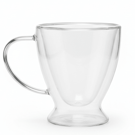 AKDC Double Wall Insulated Glass Mug Heat Resistant Design for Hot & Cold Drinks – 200 ml - Al Kabayel Discount CentreAKDC Double Wall Insulated Glass Mug Heat Resistant Design for Hot & Cold Drinks – 200 mlMugsAKDCAl Kabayel Discount Centre