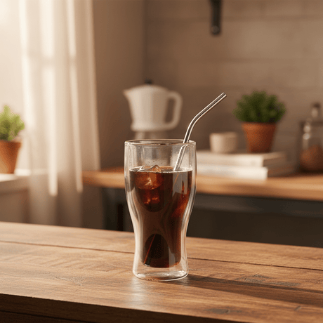 AKDC Double Wall Insulated Glass Tumbler – 370 ml Heat Resistant Transparent Glass for Hot & Cold Drinks - Al Kabayel Discount CentreAKDC Double Wall Insulated Glass Tumbler – 370 ml Heat Resistant Transparent Glass for Hot & Cold DrinksTumblersAKDCAl Kabayel Discount Centre