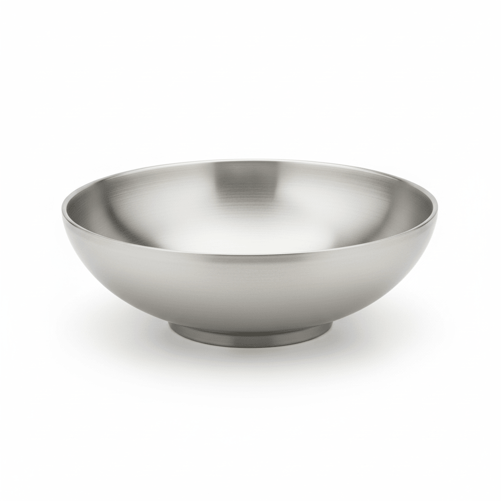 AKDC Double Wall Steel Fruit Bowl – 24cm × 7cm - Al Kabayel Discount CentreAKDC Double Wall Steel Fruit Bowl – 24cm × 7cmBowlsAKDCAl Kabayel Discount Centre