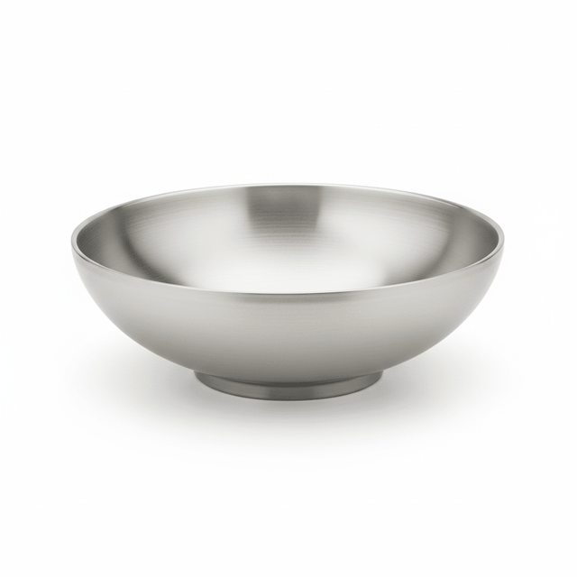 AKDC Double Wall Steel Fruit Bowl – 24cm × 7cm - Al Kabayel Discount CentreAKDC Double Wall Steel Fruit Bowl – 24cm × 7cmBowlsAKDCAl Kabayel Discount Centre