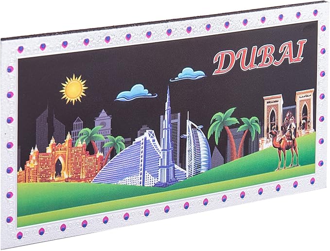 AKDC Dubai Magnet 4Pcs Multi - colorM050 - Al Kabayel Discount CentreAKDC Dubai Magnet 4Pcs Multi - colorM050Home Décor AccentsAKDCAl Kabayel Discount Centre