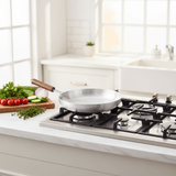 AKDC Durable Round Aluminum Fry Pan with Ergonomic Wooden Handle for Easy Grip Cooking – 28 cm - Al Kabayel Discount CentreAKDC Durable Round Aluminum Fry Pan with Ergonomic Wooden Handle for Easy Grip Cooking – 28 cmFrying Pan & Grill PanAKDCAl Kabayel Discount Centre