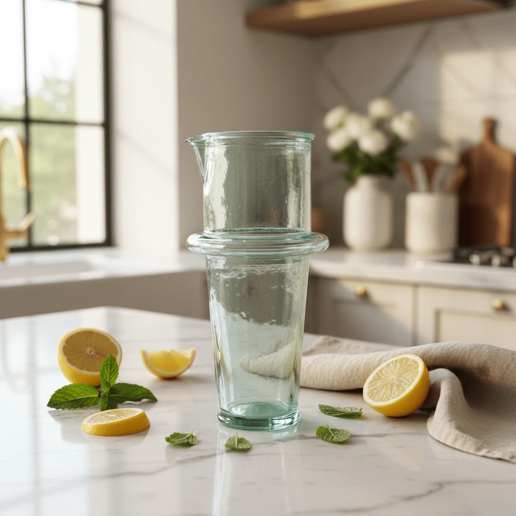 AKDC Eco Storage Glass Jar – Airtight Kitchen Storage Jar for Dry Foods & Ingredients – 800 ml - Al Kabayel Discount CentreAKDC Eco Storage Glass Jar – Airtight Kitchen Storage Jar for Dry Foods & Ingredients – 800 mlTumblersAKDCAl Kabayel Discount Centre