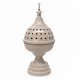AKDC Elegant Beige Metal Incense Burner Neutral Tone Decorative Burner 20cm - Al Kabayel Discount CentreAKDC Elegant Beige Metal Incense Burner Neutral Tone Decorative Burner 20cmIncense BurnerAKDCAl Kabayel Discount Centre