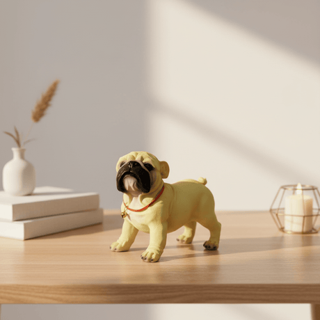 AKDC Elegant Beige Polyresin Dog Decorative Showpiece – Minimalist Animal Figurine for Modern Home Styling, 18 × 15 cm - Al Kabayel Discount CentreAKDC Elegant Beige Polyresin Dog Decorative Showpiece – Minimalist Animal Figurine for Modern Home Styling, 18 × 15 cmHome Décor AccentsAKDCAl Kabayel Discount Centre