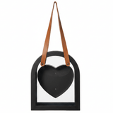 AKDC Elegant Black Arch Frame Heart Design Cardboard Gift Box with Clear Plastic Cover & Faux Leather Handles for Luxury Gift Hampers - Al Kabayel Discount CentreAKDC Elegant Black Arch Frame Heart Design Cardboard Gift Box with Clear Plastic Cover & Faux Leather Handles for Luxury Gift HampersPacking & Wrapping SuppliesAKDCAl Kabayel Discount Centre