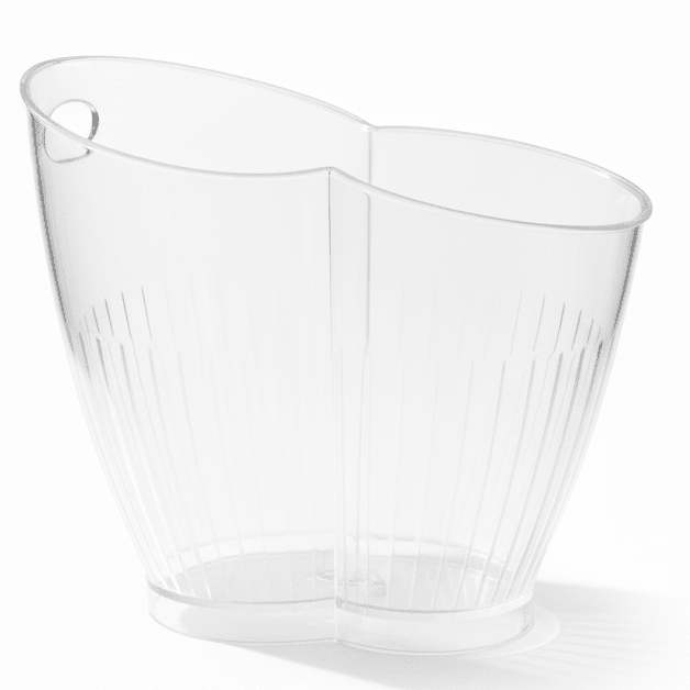 AKDC Elegant Clear Acrylic Champagne Chiller Bucket for Wine, Champagne and Beverage Cooling – Modern Party Serving Essential 28 × 30 cm - Al Kabayel Discount CentreAKDC Elegant Clear Acrylic Champagne Chiller Bucket for Wine, Champagne and Beverage Cooling – Modern Party Serving Essential 28 × 30 cmKitchen Utensils & GadgetsAKDCAl Kabayel Discount Centre