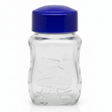 AKDC Elegant Clear Glass Salt & Pepper Shaker with Blue Plastic Lid for Home & Restaurant Use – 8cm - Al Kabayel Discount CentreAKDC Elegant Clear Glass Salt & Pepper Shaker with Blue Plastic Lid for Home & Restaurant Use – 8cmKitchen Utensils & GadgetsAKDCAl Kabayel Discount Centre