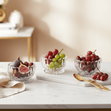 AKDC Elegant Clear Glass Serving Bowls for Desserts, Fruits & Snacks – Multipurpose Bowl Set of 3 - Al Kabayel Discount CentreAKDC Elegant Clear Glass Serving Bowls for Desserts, Fruits & Snacks – Multipurpose Bowl Set of 3TumblersAKDCAl Kabayel Discount Centre