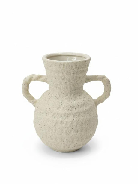 AKDC Elegant Cream Ceramic Vase – 22 cm Smooth Decorative Table Vase - Al Kabayel Discount CentreAKDC Elegant Cream Ceramic Vase – 22 cm Smooth Decorative Table VaseFlower/Plant PotsAKDCAl Kabayel Discount Centre