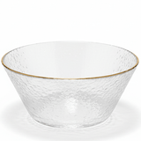 AKDC Elegant Glass Bowl with Gold Rim – Premium Decorative Bowl for Dining, Serving & Home Décor 16 cm - Al Kabayel Discount CentreAKDC Elegant Glass Bowl with Gold Rim – Premium Decorative Bowl for Dining, Serving & Home Décor 16 cmBowlsAKDCAl Kabayel Discount Centre