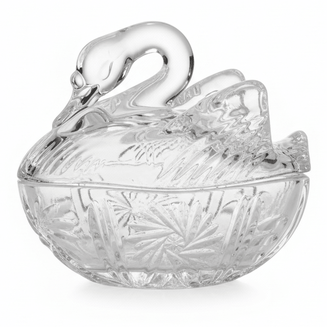 AKDC Elegant Glass Candy Storage Pot – Premium Decorative Container for Sweets, Dry Fruits & Treats 15×10 cm - Al Kabayel Discount CentreAKDC Elegant Glass Candy Storage Pot – Premium Decorative Container for Sweets, Dry Fruits & Treats 15×10 cmJars & Food SaversAKDCAl Kabayel Discount Centre