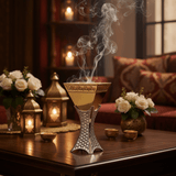 AKDC Elegant Gold and Silver Metal Incense Burner Premium Designer Burner 24cm - Al Kabayel Discount CentreAKDC Elegant Gold and Silver Metal Incense Burner Premium Designer Burner 24cmIncense BurnerAKDCAl Kabayel Discount Centre