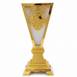 AKDC Elegant Gold Metal and Glass Incense Burner Deluxe Decorative Burner 36cm - Al Kabayel Discount CentreAKDC Elegant Gold Metal and Glass Incense Burner Deluxe Decorative Burner 36cmIncense BurnerAKDCAl Kabayel Discount Centre