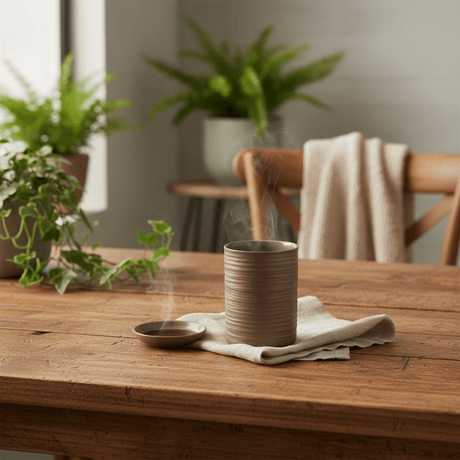 AKDC Elegant Grey Ceramic Cup Modern Minimalist Drinking Mug 10cm - Al Kabayel Discount CentreAKDC Elegant Grey Ceramic Cup Modern Minimalist Drinking Mug 10cmTumblersAKDCAl Kabayel Discount Centre