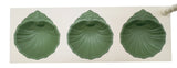 AKDC Elegant Palm Metal 3pcs Candy Bowls with Stand 52cm*18cm*32cm, Ivory/Green - Al Kabayel Discount CentreAKDC Elegant Palm Metal 3pcs Candy Bowls with Stand 52cm*18cm*32cm, Ivory/GreenBowlsAKDCAl Kabayel Discount Centre