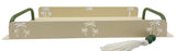 AKDC Elegant Palm Metal Rectangle Serving Tray 33cm*17.5cm*4cm, Ivory/Green - Al Kabayel Discount CentreAKDC Elegant Palm Metal Rectangle Serving Tray 33cm*17.5cm*4cm, Ivory/GreenServing TraysAKDCAl Kabayel Discount Centre