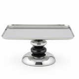 AKDC Elegant Rectangular Footed Candy Tray – Decorative Raised Metal Serving Tray for Desserts & Centerpiece Display – 20x16 cm - Al Kabayel Discount CentreAKDC Elegant Rectangular Footed Candy Tray – Decorative Raised Metal Serving Tray for Desserts & Centerpiece Display – 20x16 cmServing TraysAKDCAl Kabayel Discount Centre
