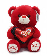 AKDC Elegant Red Teddy Bear (30 cm) with Love Message - Al Kabayel Discount CentreAKDC Elegant Red Teddy Bear (30 cm) with Love MessageToysAKDCAl Kabayel Discount Centre