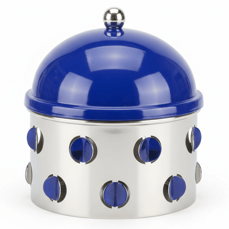 AKDC Elegant Silver & Blue Round Dates Bowl 20×15 cm Premium Serving Bowl for Dry Fruits - Al Kabayel Discount CentreAKDC Elegant Silver & Blue Round Dates Bowl 20×15 cm Premium Serving Bowl for Dry FruitsBowlsAKDCAl Kabayel Discount Centre