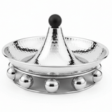 AKDC elegant silver metal candy tray decorative serving tray stylish tableware 20cm - Al Kabayel Discount CentreAKDC elegant silver metal candy tray decorative serving tray stylish tableware 20cmServing TraysAKDCAl Kabayel Discount Centre