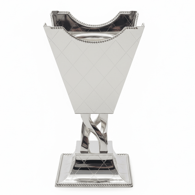 AKDC Elegant Silver Metal Incense Burner Large Luxury Burner 22cm - Al Kabayel Discount CentreAKDC Elegant Silver Metal Incense Burner Large Luxury Burner 22cmIncense BurnerAKDCAl Kabayel Discount Centre