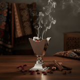 AKDC Elegant Silver Metal Incense Burner Large Luxury Burner 22cm - Al Kabayel Discount CentreAKDC Elegant Silver Metal Incense Burner Large Luxury Burner 22cmIncense BurnerAKDCAl Kabayel Discount Centre
