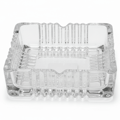 AKDC Elegant Square Glass Ashtray with Artistic Decorative Pattern – Durable Heat - Resistant Glass for Home, Café & Office (12 × 12 cm) - Al Kabayel Discount CentreAKDC Elegant Square Glass Ashtray with Artistic Decorative Pattern – Durable Heat - Resistant Glass for Home, Café & Office (12 × 12 cm)AshtraysAKDCAl Kabayel Discount Centre
