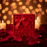 AKDC Elegant Square Red Cardboard Gift Box with Love Text Design for Romantic Gifts, Valentine Packaging & Gift Hampers – 18×18×10 cm - Al Kabayel Discount CentreAKDC Elegant Square Red Cardboard Gift Box with Love Text Design for Romantic Gifts, Valentine Packaging & Gift Hampers – 18×18×10 cmPacking & Wrapping SuppliesAKDCAl Kabayel Discount Centre