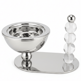 AKDC Elegant Stainless Steel Incense Burner Set – Dual Size Decorative Aroma Holders (10×8 cm & 14×10 cm) - Al Kabayel Discount CentreAKDC Elegant Stainless Steel Incense Burner Set – Dual Size Decorative Aroma Holders (10×8 cm & 14×10 cm)Incense BurnerAKDCAl Kabayel Discount Centre