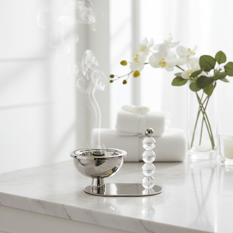 AKDC Elegant Stainless Steel Incense Burner Set – Dual Size Decorative Aroma Holders (10×8 cm & 14×10 cm) - Al Kabayel Discount CentreAKDC Elegant Stainless Steel Incense Burner Set – Dual Size Decorative Aroma Holders (10×8 cm & 14×10 cm)Incense BurnerAKDCAl Kabayel Discount Centre