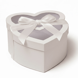 AKDC Elegant White Double Heart Cardboard Gift Box with Clear Cover for Minimalist Gift Packaging, Wedding & Special Occasions – 29×20×8 cm - Al Kabayel Discount CentreAKDC Elegant White Double Heart Cardboard Gift Box with Clear Cover for Minimalist Gift Packaging, Wedding & Special Occasions – 29×20×8 cmPacking & Wrapping SuppliesAKDCAl Kabayel Discount Centre