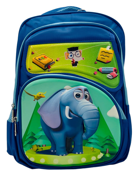 AKDC Elephant Adventure School Backpack 40cm*31cm*18cm, Multicolour - Al Kabayel Discount CentreAKDC Elephant Adventure School Backpack 40cm*31cm*18cm, MulticolourSchool BagsAKDCAl Kabayel Discount Centre