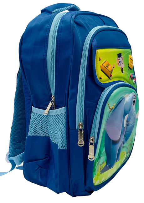 AKDC Elephant Adventure School Backpack 40cm*31cm*18cm, Multicolour - Al Kabayel Discount CentreAKDC Elephant Adventure School Backpack 40cm*31cm*18cm, MulticolourSchool BagsAKDCAl Kabayel Discount Centre