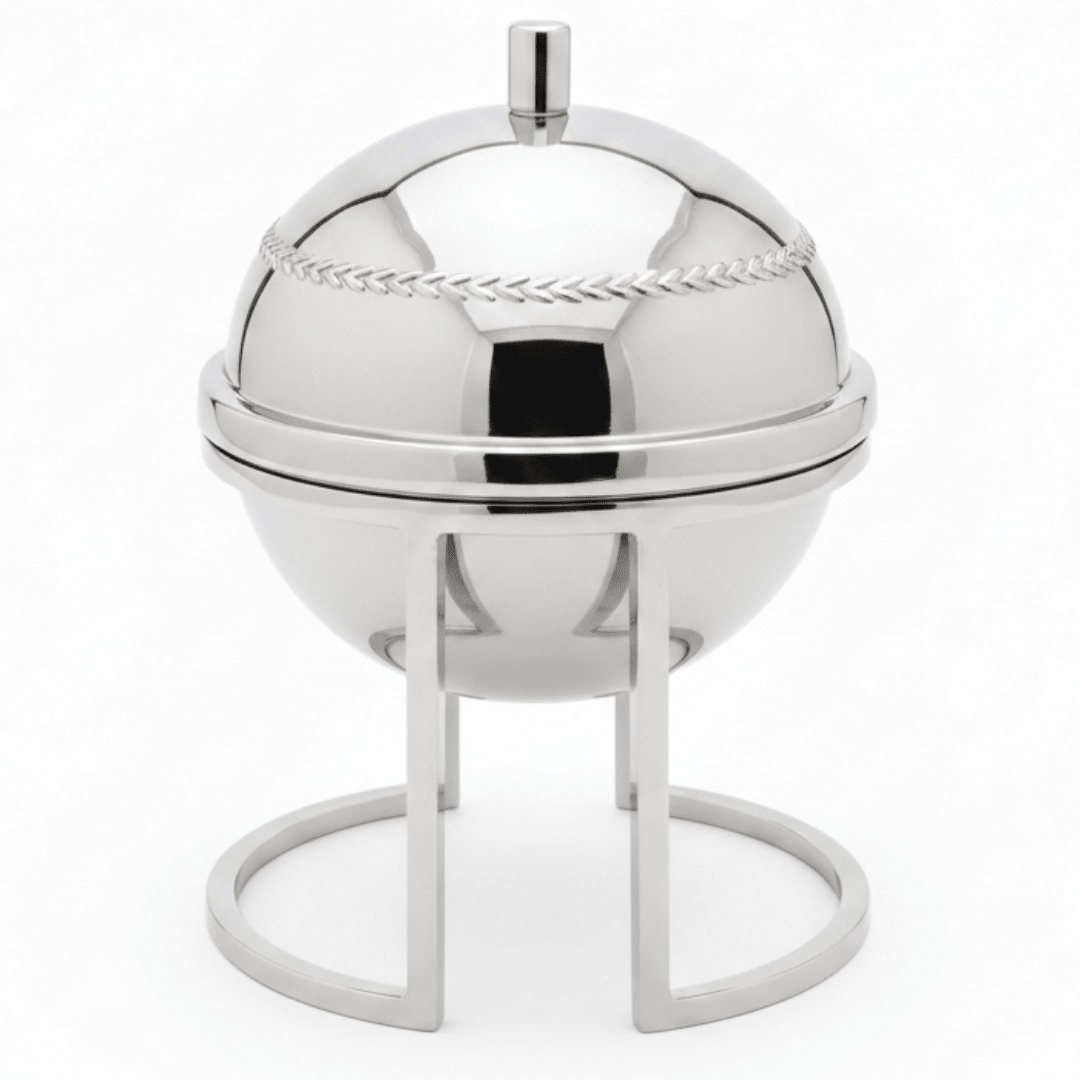 AKDC Elevated Stainless Steel Dates Bowl with Lid & Stand for Premium Table Presentation – 15 × 20 cm - Al Kabayel Discount CentreAKDC Elevated Stainless Steel Dates Bowl with Lid & Stand for Premium Table Presentation – 15 × 20 cmBowlsAKDCAl Kabayel Discount Centre