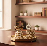 AKDC Extra Large Wooden Incense Burner with Tray & Storage Container 36x16 cm – Traditional Brown & Cream Handcrafted Home Fragrance Holder - Al Kabayel Discount CentreAKDC Extra Large Wooden Incense Burner with Tray & Storage Container 36x16 cm – Traditional Brown & Cream Handcrafted Home Fragrance HolderWooden Incense BurnerAKDCAl Kabayel Discount Centre