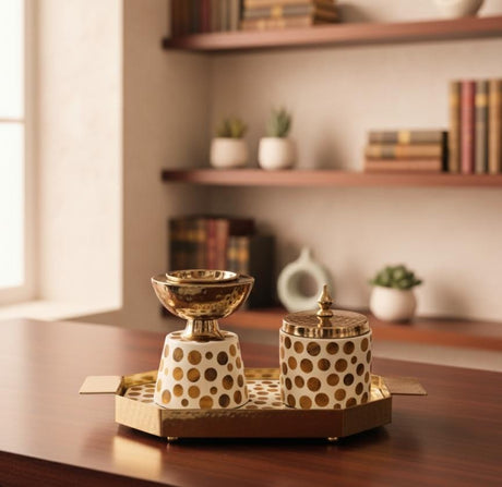 AKDC Extra Large Wooden Incense Burner with Tray & Storage Container 36x16 cm – Traditional Brown & Cream Handcrafted Home Fragrance Holder - Al Kabayel Discount CentreAKDC Extra Large Wooden Incense Burner with Tray & Storage Container 36x16 cm – Traditional Brown & Cream Handcrafted Home Fragrance HolderWooden Incense BurnerAKDCAl Kabayel Discount Centre