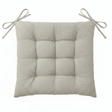 AKDC Fabric Light Beige Square Seat Cushion with Ties Neutral Soft Chair Pad for Home Office and Dining Chairs 40 cm - Al Kabayel Discount CentreAKDC Fabric Light Beige Square Seat Cushion with Ties Neutral Soft Chair Pad for Home Office and Dining Chairs 40 cmFloor Pillows & CushionsAKDCAl Kabayel Discount Centre