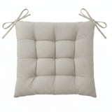 AKDC Fabric Light Beige Square Seat Cushion with Ties Neutral Soft Chair Pad for Home Office and Dining Chairs 40 cm - Al Kabayel Discount CentreAKDC Fabric Light Beige Square Seat Cushion with Ties Neutral Soft Chair Pad for Home Office and Dining Chairs 40 cmFloor Pillows & CushionsAKDCAl Kabayel Discount Centre