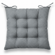AKDC Fabric Medium Grey Square Chair Cushion with Ties Durable Comfortable Seat Pad for Office and Dining Chairs 40 cm - Al Kabayel Discount CentreAKDC Fabric Medium Grey Square Chair Cushion with Ties Durable Comfortable Seat Pad for Office and Dining Chairs 40 cmFloor Pillows & CushionsAKDCAl Kabayel Discount Centre