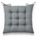 AKDC Fabric Medium Grey Square Chair Cushion with Ties Durable Comfortable Seat Pad for Office and Dining Chairs 40 cm - Al Kabayel Discount CentreAKDC Fabric Medium Grey Square Chair Cushion with Ties Durable Comfortable Seat Pad for Office and Dining Chairs 40 cmFloor Pillows & CushionsAKDCAl Kabayel Discount Centre