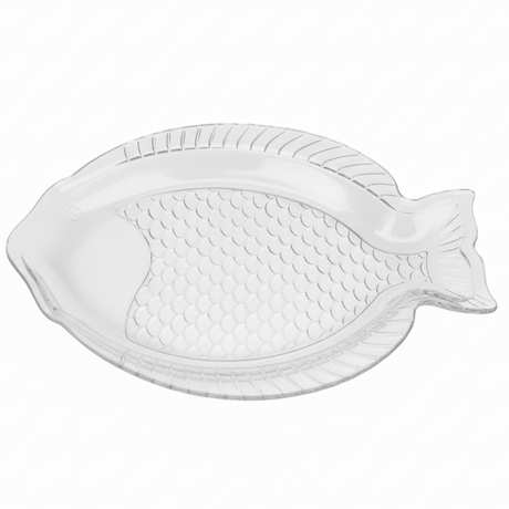 AKDC Fish - Shaped Glass Serving Plate – Unique Decorative Platter for Seafood, Appetizers & Special Serving 35×25 cm - Al Kabayel Discount CentreAKDC Fish - Shaped Glass Serving Plate – Unique Decorative Platter for Seafood, Appetizers & Special Serving 35×25 cmserving traysAKDCAl Kabayel Discount Centre
