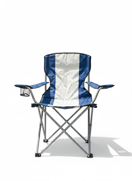 AKDC Foldable Camping Chair Large Size | Heavy - Duty Portable Outdoor Seat | Strong Steel Frame Folding Chair for Camping, Picnic & Outdoor Events – Assorted Colors - Al Kabayel Discount CentreAKDC Foldable Camping Chair Large Size | Heavy - Duty Portable Outdoor Seat | Strong Steel Frame Folding Chair for Camping, Picnic & Outdoor Events – Assorted ColorsCamping ChairsAKDCAl Kabayel Discount Centre