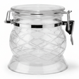 AKDC Footed Diamond Cut Acrylic Storage Canister Airtight for Stylish Kitchen Display 10 × 8 cm - Al Kabayel Discount CentreAKDC Footed Diamond Cut Acrylic Storage Canister Airtight for Stylish Kitchen Display 10 × 8 cmJars & Food SaversAKDCAl Kabayel Discount Centre