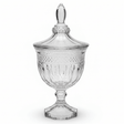 AKDC Footed Glass Candy Bowl with Lid Raised Base Decorative Dessert and Candy Server 25 x 11 cm - Al Kabayel Discount CentreAKDC Footed Glass Candy Bowl with Lid Raised Base Decorative Dessert and Candy Server 25 x 11 cmJars & Food SaversAKDCAl Kabayel Discount Centre