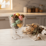 AKDC Footed Glass Candy Bowl with Lid Raised Base Decorative Dessert and Candy Server 25 x 11 cm - Al Kabayel Discount CentreAKDC Footed Glass Candy Bowl with Lid Raised Base Decorative Dessert and Candy Server 25 x 11 cmJars & Food SaversAKDCAl Kabayel Discount Centre