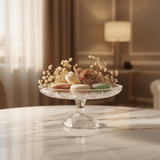 AKDC Footed Glass Candy Serving Tray – Elegant Raised Dessert & Candy Display Stand for Parties & Serving 17.5×10 cm - Al Kabayel Discount CentreAKDC Footed Glass Candy Serving Tray – Elegant Raised Dessert & Candy Display Stand for Parties & Serving 17.5×10 cmserving traysAKDCAl Kabayel Discount Centre