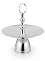 AKDC Footed Metal Candy Tray – Premium Silver Finish, Elegant Centerpiece for Sweets & Snacks, 25 cm - Al Kabayel Discount CentreAKDC Footed Metal Candy Tray – Premium Silver Finish, Elegant Centerpiece for Sweets & Snacks, 25 cmServing TraysAKDCAl Kabayel Discount Centre