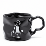 AKDC Fun Theme Ceramic Mug 400 ml – Black Color Mug with Work on Friday Printed Design for Office and Casual Gifting - Al Kabayel Discount CentreAKDC Fun Theme Ceramic Mug 400 ml – Black Color Mug with Work on Friday Printed Design for Office and Casual GiftingMugsAKDCAl Kabayel Discount Centre